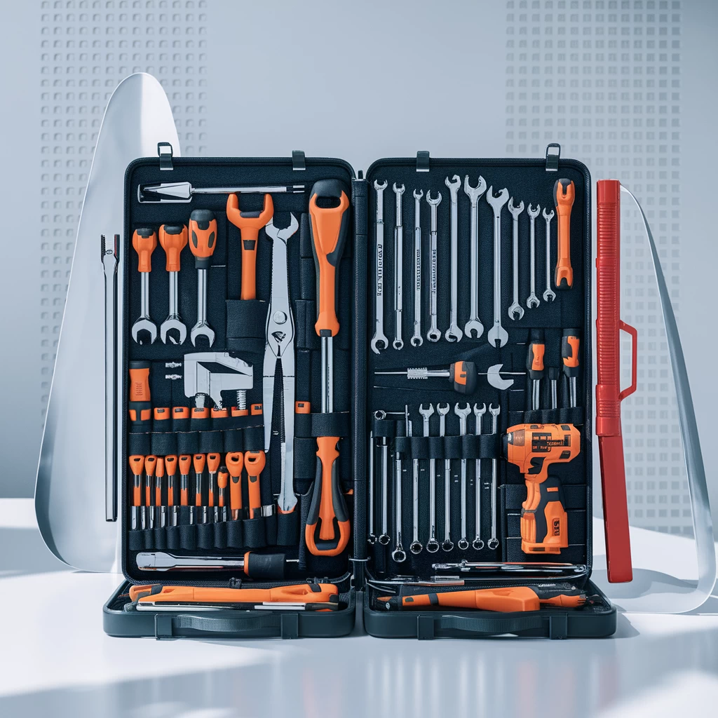AI toolkit illustration showing website automation
