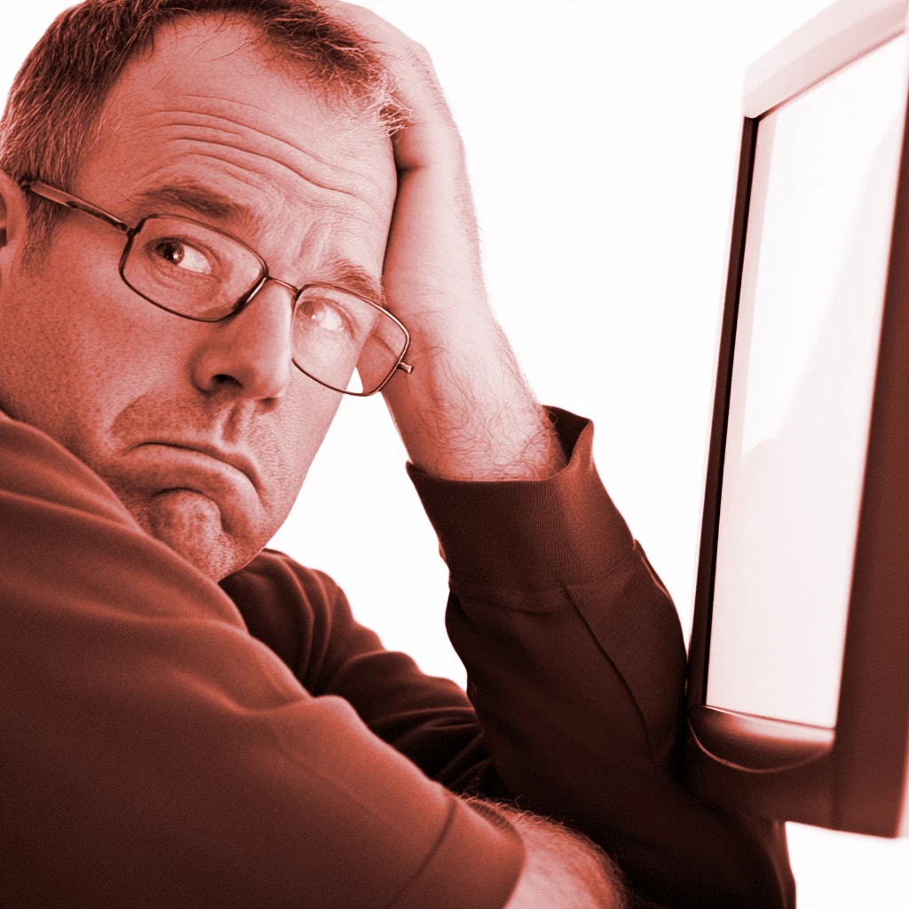 You end up frustrated