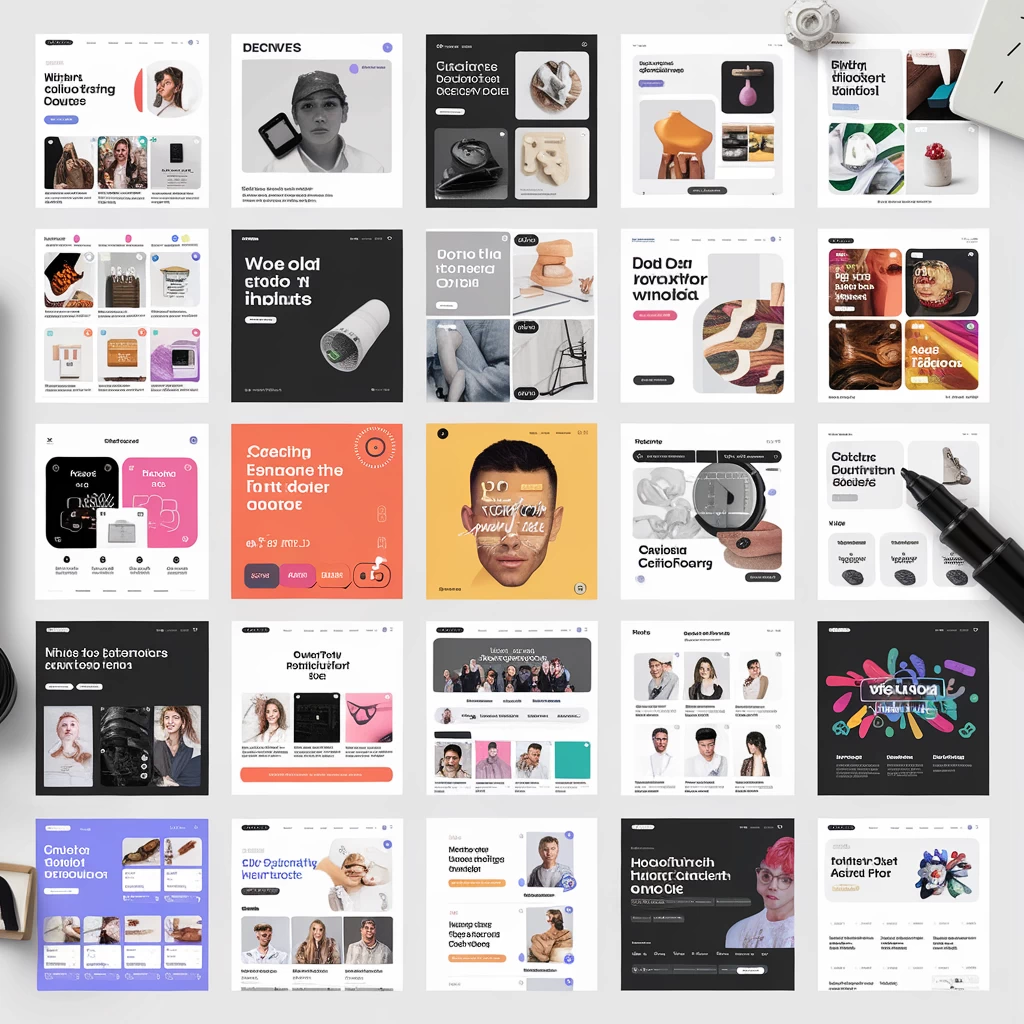 Creative ecommerce template preview