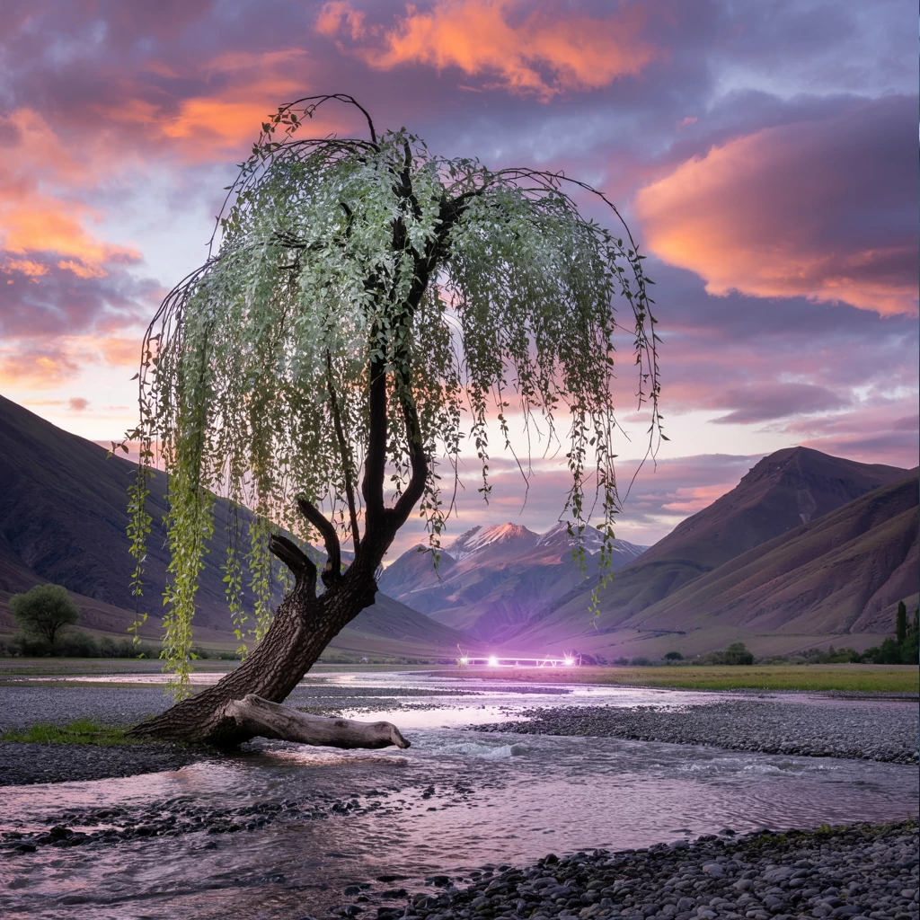 Fantasy landscape made with Midjourney AI