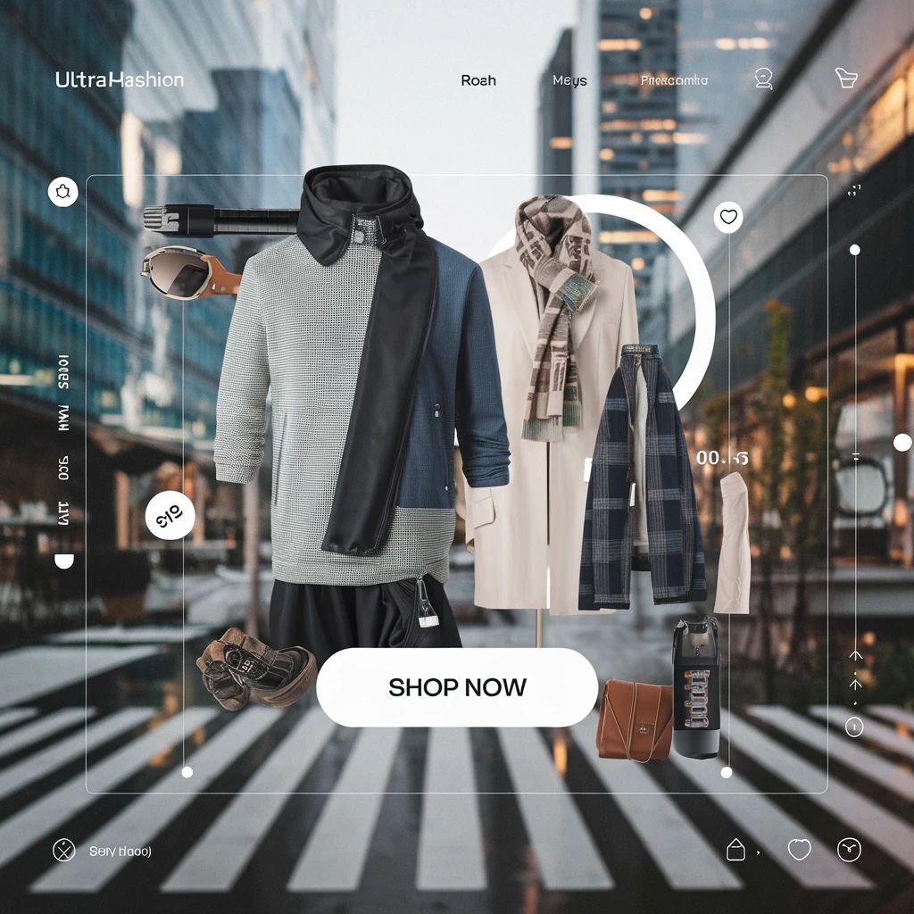 AI building ecommerce website for fashion