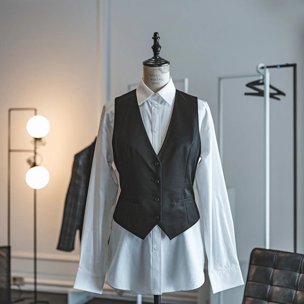 Fashion portfolio template showing lookbook and grid layout