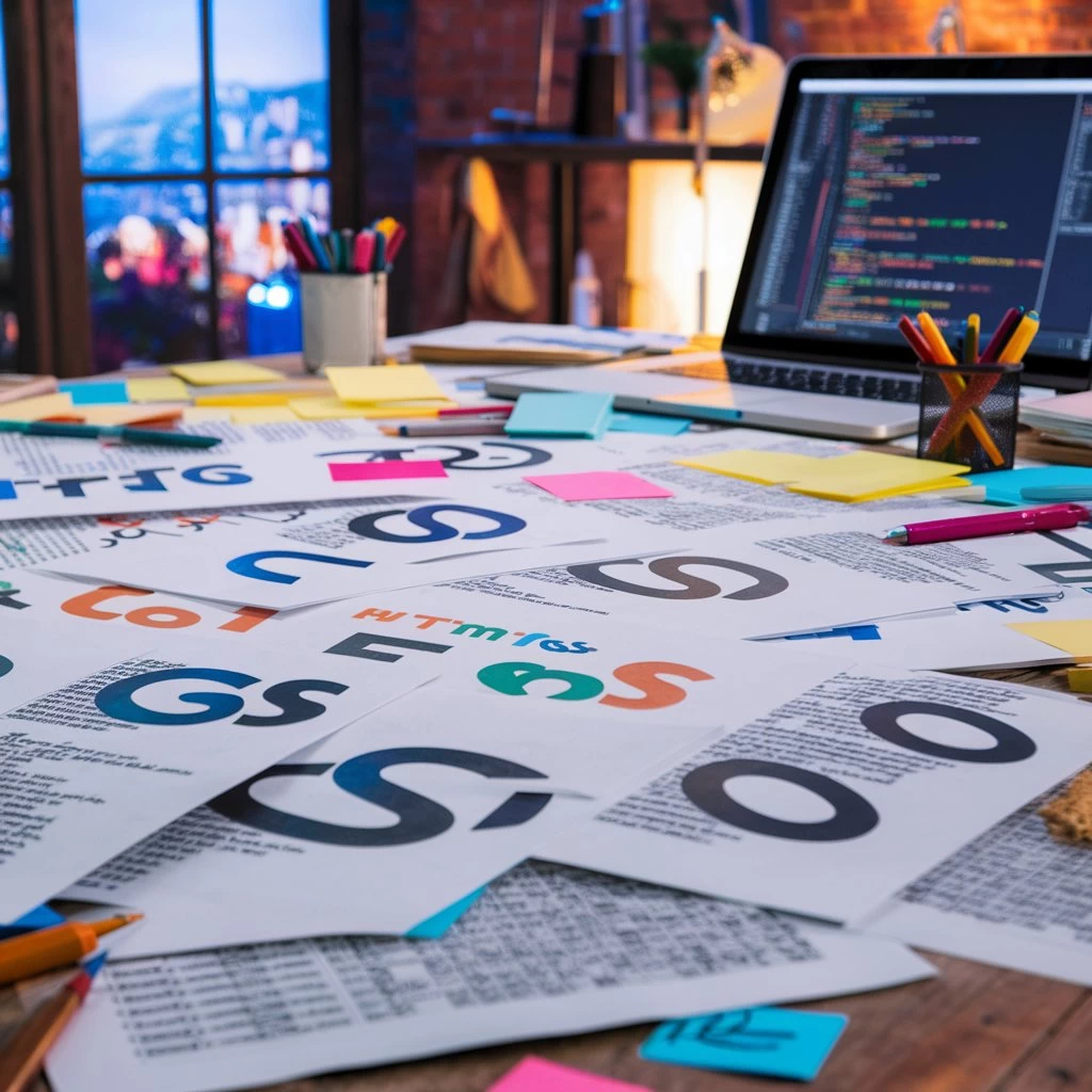AI code editor showing HTML CSS template in action