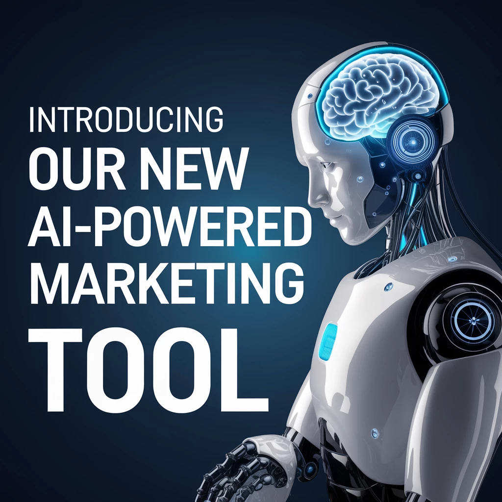 Illustration of an AI-supported marketing campaign